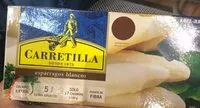 Mängden socker i Esparragos blancos Carretilla