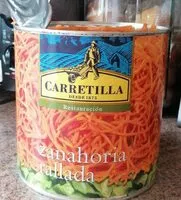 Mängden socker i Zanahoria rallada