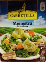 Mängden socker i Menestra de verduras sin gluten