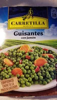 Mängden socker i Guisantes con jamón