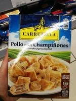 Mängden socker i Pollo con champiñones