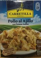 Mängden socker i Pollo al ajillo con patatas asadas sin gluten
