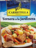 Mängden socker i Ternera a la Jardinera