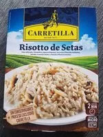 Mängden socker i Risotto de setas