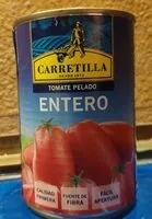 Mängden socker i Tomate pelado Entero