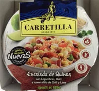 Mängden socker i Ensalada de quinoa