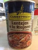 Mängden socker i Lentejas a la Riojana