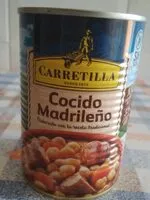Mängden socker i Cocido madrileño