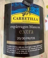 Mängden socker i Espárragos blancos extra