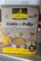 Mängden socker i Caldo de pollo profesional p