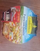 Mängden socker i Ensalada de pasta con jamon