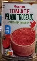 Mängden socker i Tomate pelado troceado categoría primera