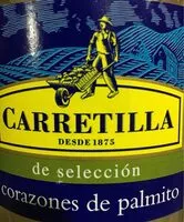 Mängden socker i Corazones de palmito