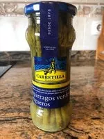 Mängden socker i Esparragos verdes trigueros