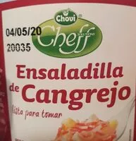 Mängden socker i Ensaladilla de cangrejo chef soluciones