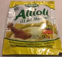 Mängden socker i Allioli