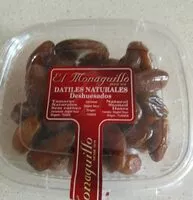 Mängden socker i Dátiles naturales