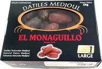 Mängden socker i Dátiles naturales medjoul