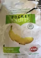 Mängden socker i Pocket fruits