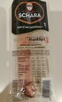 Mängden socker i Schara Frankfurt