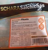 Mängden socker i SCHARA Salchichas Pikante