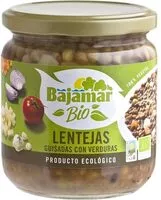 Mängden socker i Bio lentejas guisadas con verduras producto ecológico