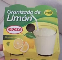 Mängden socker i Granizado de limón