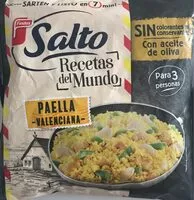 Mängden socker i Salto recetas del mundo: paella valenciana