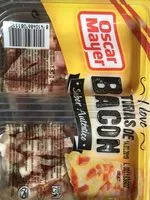 Mängden socker i Bacon ahumado natural tiras sin gluten