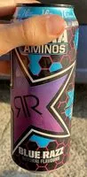 Mängden socker i rockstar blue-razz