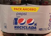 Mängden socker i Pepsi light