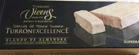 Mängden socker i Torrons
