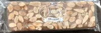 Mängden socker i Turrón duro almendra chocolate