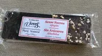 Mängden socker i Torrons Vicens sense sucres afegits