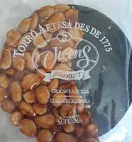 Mängden socker i Croquant aux amandes