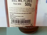 Mängden socker i Miel de mil flors