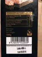 Mängden socker i Turrón de almendras