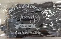Mängden socker i Torró artesà de xocolata bitter a la sal