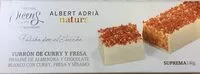 Mängden socker i Turron de curry y fresa