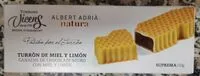 Mängden socker i Turrón de miel y limón