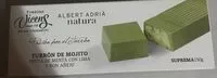 Mängden socker i Turrón de mojito trufa de menta con lima