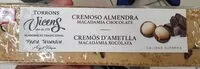 Mängden socker i Turrón cremoso almendra con macadamia