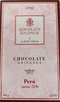 Mängden socker i Xocolata Jolonch