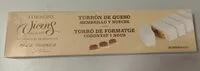 Mängden socker i Turron de queso membrillo y nuez