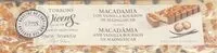 Mängden socker i Turrón de Macadamia con vainilla bourbon de Madagascar