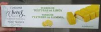 Mängden socker i Turrón de texturas de limón