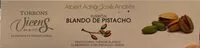 Mängden socker i Turrón blando de pistacho