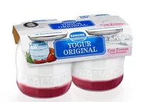 Mängden socker i Yogur con fresas