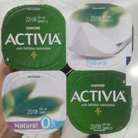 Mängden socker i Activia bífidus natural desnatado 0%