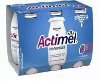 Mängden socker i Actimel desnatado 0% natural